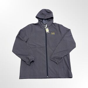 Under Armour Holiday Vibe Windbreaker Jacket Lightweight Men's Medium 1390483